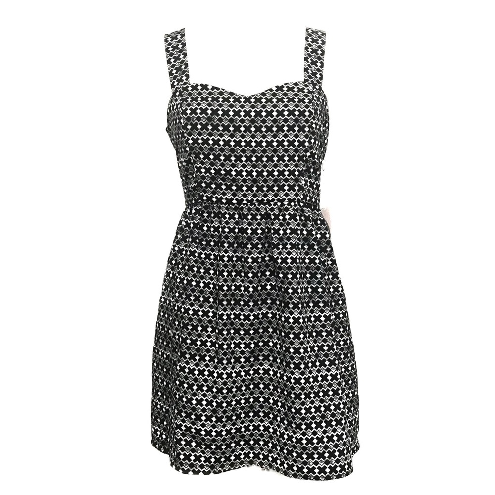 Forever 21 Contemporary Midi Sleeveless Plunge Back Dress Size Large NWT
